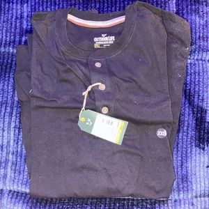 Black XXL Outdoor Life Long Sleeve T-Shirt